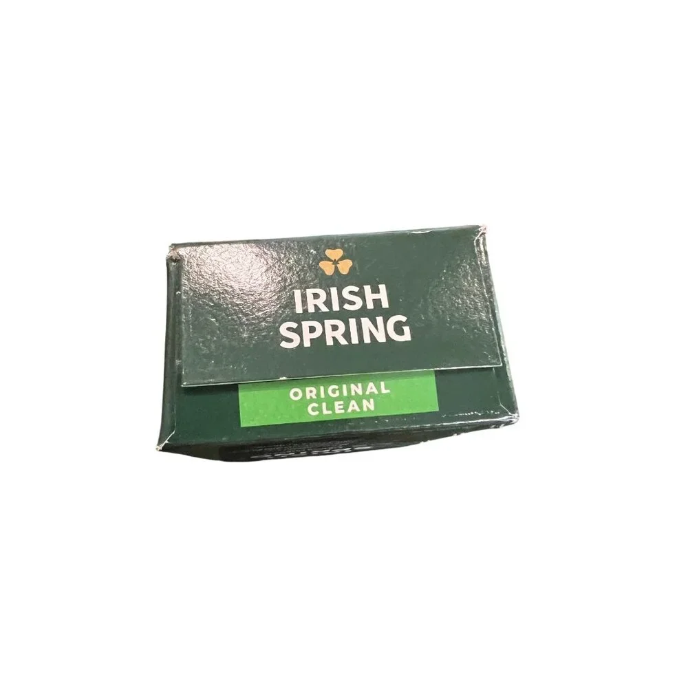Irish Spring Original Clean Deodorant Soap Bar 4.5 Oz With Flaxseed Oil